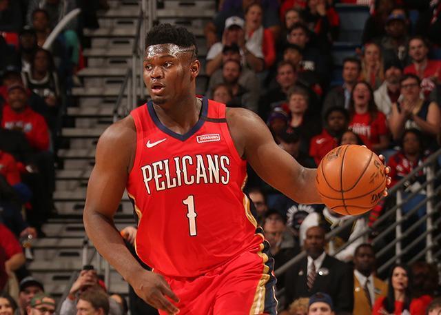  锡安威廉姆森空接暴扣鹈鹕逆转开拓者